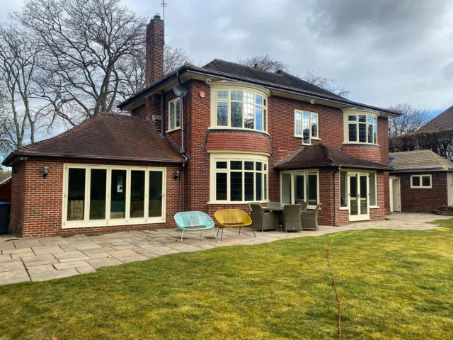 We had our work cut out for us today. Internal and external first clean on this beautiful property! The plasterers had left PVA glue all over the windows but we meticulously cleaned it off and now they look dazzling! 😁☀️ #windowcleaning #nunthorpe #marton #guisbrough #clean
