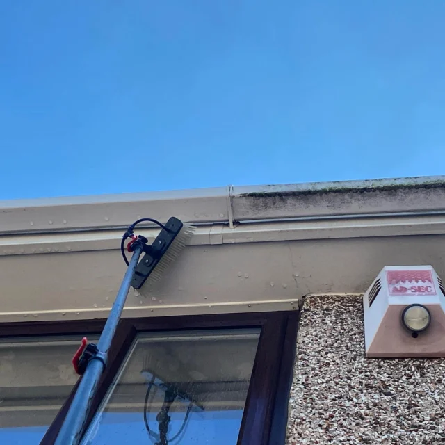 50/50! Why not as us to give your gutters and fascias a spring clean? ☀️ 🧽 💦 #guttercleaning #normanby #guisborough #localbusiness #clean #sunny #springcleaning