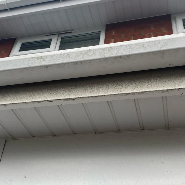 Check our process for cleaning manky fascias like these 💪 The customer was over the moon with the result…. Also we don’t charge extra for the satisfaction you will get from watching the 3rd post 😂 #windowcleaning #acklam #fasciaclean #elbowgrease #localbusiness #guisborough #nunthorpe #guttercleaning