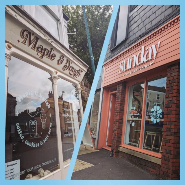 Two new tasty customers this morning.... the only thing is, we'll probably spend all our earnings on their delicious treats! 🍰🍪☕🧋

#windowcleaning #windowcleaner #guisborough #windowcleaningguisborough #commercialwindowcleaning #commercialcleaning
